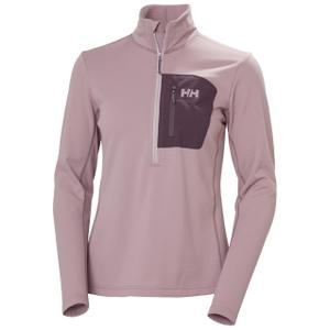 49559-676-dames-sweatshirt-met-1-2-rits-helly-hansen-versalite-fleece-paarse-klei