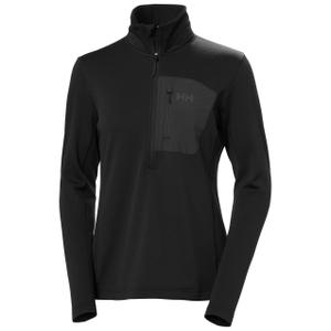 49559-990-dames-sweatshirt-met-1-2-rits-helly-hansen-versalite-fleece-zwart