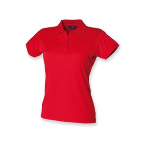 h476-classicred-damespolo-henbury-cool-plus-klassiek-rood