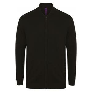 h718-black-vest-met-rits-henbury-zwart