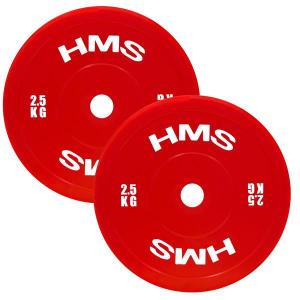 17-61-14-tpp-olympische-techniek-gewichtsschijf-hms-tpp02-pe-x2-rood-2-5-kg