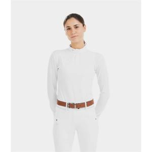alils124-white-dames-wedstrijdshirt-horse-pilot-aerolight-wit