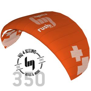 hq4rushp-g350-kitesurf-vleugel-hq4-rush-pro-hq4-complete-oranje-wit-350-cm