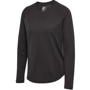 214244-8191-dames-t-shirt-met-lange-mouwen-hummel-vanja-espresso