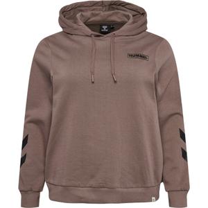 221794-8109-dames-hoodie-hummel-legacy-plus-bruin