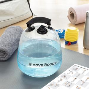 v0103509-water-kettlebell-voor-fysieke-training-met-fibell-oefengids-innovagoods-zwart-transparant-tu