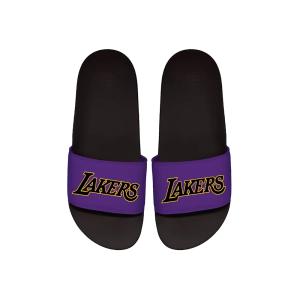 375433-01-intlakerswordpurple-noir-jaune-violet-los-angeles-lakers-slippers-two-tone-zwart-geel-paars