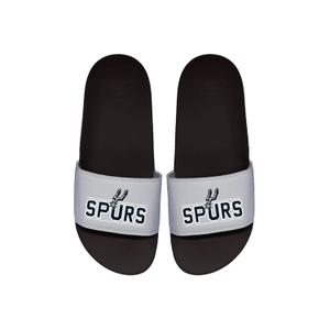 375433-01-intspurscombogrey-noir-blanc-gris-san-antonio-spurs-slippers-two-tone-zwart-wit-grijs