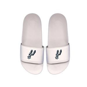 375433-10-intspursprimary-blanc-noir-gris-san-antonio-spurs-slippers-motto-wit-zwart-grijs