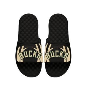 475433-01-intbucks23statement-noir-beige-milwaukee-bucks-slippers-mantra-zwart-beige