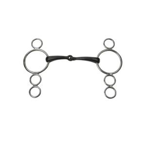 144050-dubbel-bit-voor-paarden-jp-korsteel-ring-dutch-gag-bit-zwart-veertien-centimeter