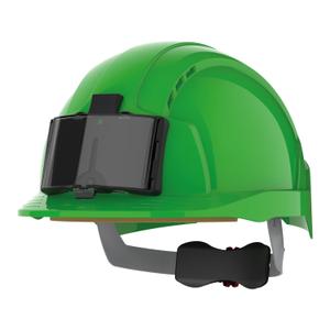jsajb173-green-veiligheidshelm-met-badgehouder-geventileerd-verstelbare-riem-jsp-evolite-groene-tu