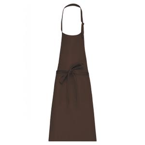 k8000-chocolate-schort-kariban-polycoton-sans-poche-chocolade-tu