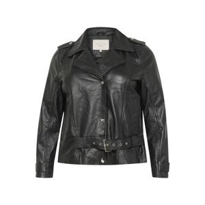 10583129-100121-leren-jas-voor-vrouwen-kaffe-curve-suena-zwart-diep