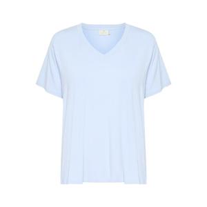 10508581-164016-dames-t-shirt-met-v-hals-kaffe-frida-soft-chambray