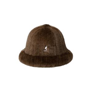 k4190st-bd204-vrouwenhoed-kangol-faux-fur-casual-brown-debossed-stripe
