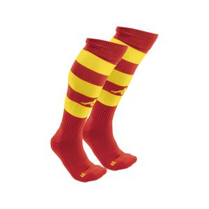 303mb60-910-paar-sokken-kappa-lipeno-x3-rood-geel