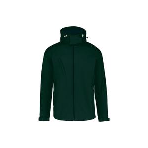 k413-bottlegreen-hooded-jacket-kariban-softshell-fles-groen
