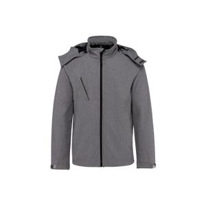 k413-marlgrey-hooded-jacket-kariban-softshell-grijs-gemeleerd