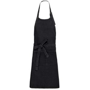 k885-blackdenim-schort-kariban-coton-grande-poche-gevlekt-zwart-tu