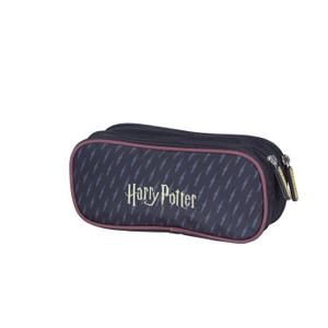 hap52788-rechthoekige-etui-met-twee-vakken-voor-kinderen-kid-abord-harry-potter-gold-zwart-22x6x10-cm