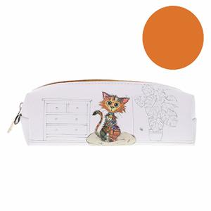 trop36j03-schattig-vierkant-katje-in-pu-kiub-kook-wit-oranje-6x19x6-cm