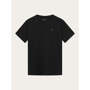 1010605-1300-badge-t-shirt-knowledgecotton-apparel-loke-zwart-git