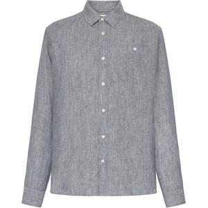 1090011-1226-reguliere-lange-mouwen-linnen-overhemd-knowledgecotton-apparel-vintage-indigo