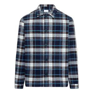 1190033-7021-katoenen-flanellen-overshirt-knowledgecotton-apparel-blauwe-ruit