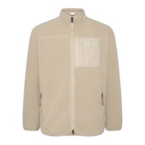 1280036-1228-fleece-met-rits-knowledgecotton-apparel-light-feather-gray