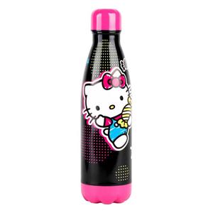 knx10019000024-drinkfles-konix-sanrio-hello-kitty-candies-zwart-roze-500-ml