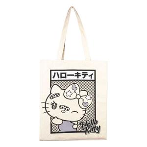 knx10019000026-boodschappentas-konix-hello-kitty-wink-beige-42x38-cm