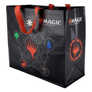 knx78441121291-boodschappentas-konix-magic-the-garthering-zwart-45x40-cm