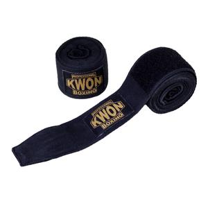 814050002-niet-elastische-bokshandschoenen-kwon-professional-boxing-schwarz-350-cm