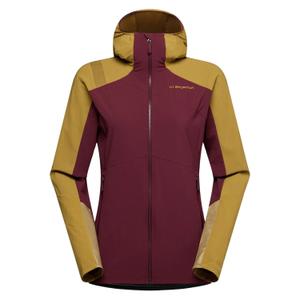 zamj076-r25e32-damesjack-met-capuchon-la-sportiva-aequilibrium-speed-redwood-savana