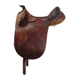 se00251-brown-dressuurzadel-voor-paard-met-hoorn-lakota-aussie-bruin