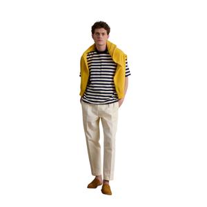 123115m-mbm-gestreept-t-shirt-le-minor-andy-marine-wit-geel