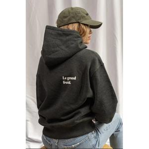 ccs007lpb-comfortabele-hoodie-les-petits-basics-donker-heidegrijs