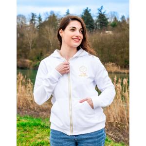 gilzipjof-dames-hoodie-les-poulettes-fitness-family-wit-en-goudkleurig