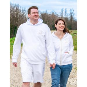 sweatjoh-hoodie-les-poulettes-fitness-family-wit-en-goudkleurig