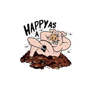 169672-motorfiets-stickers-lethal-threat-mini-vilain-cochon-heureux-roze-60x80-mm
