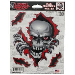 23893-motorfiets-stickers-lethal-threat-peek-a-boo-skull-grijs-rood-150x200-mm