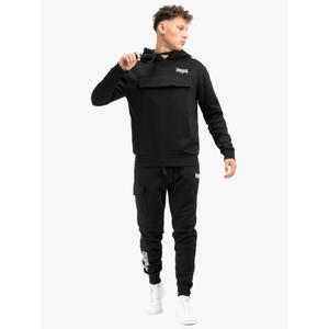 117309-1069-regular-fit-hoodie-lonsdale-rushen-zwart-wit-olijf