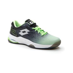 217303-8u4-binnenschoenen-voor-dames-lotto-superrapida-100-green-apple-neo-heel-wit-heel-zwart