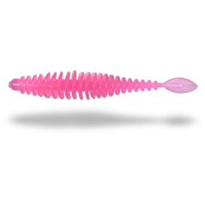 3279205-set-van-6-pluggen-magic-trout-t-worm-p-tail-neonroze-6-5-cm