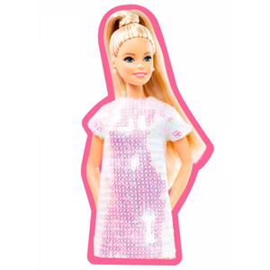 8435631344971-meisjeskussen-mattel-barbie-3d-roze-35-cm