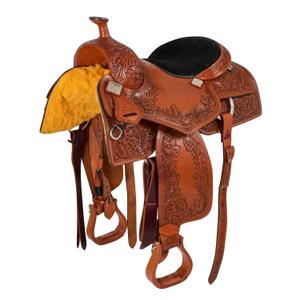 mbh08008-chestnut-westernzadel-voor-paard-met-bloemgereedschap-mcbryan-kastanje
