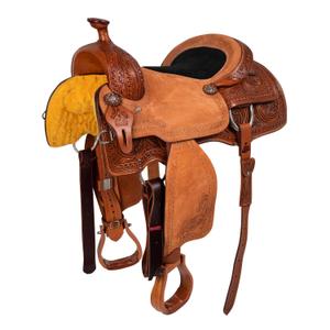 mbh08010-chestnut-western-zadel-voor-paard-mcbryan-wrainbow-bruine