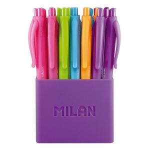 041064-doos-met-24-balpennen-milan-touch-colours-veelkleurig-tu