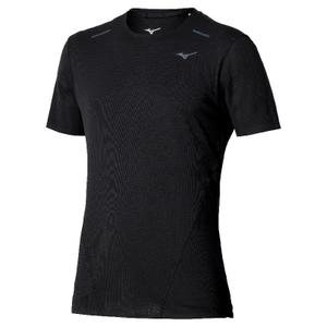 j2gac50109-t-shirt-mizuno-light-dryaeroflow-zwart